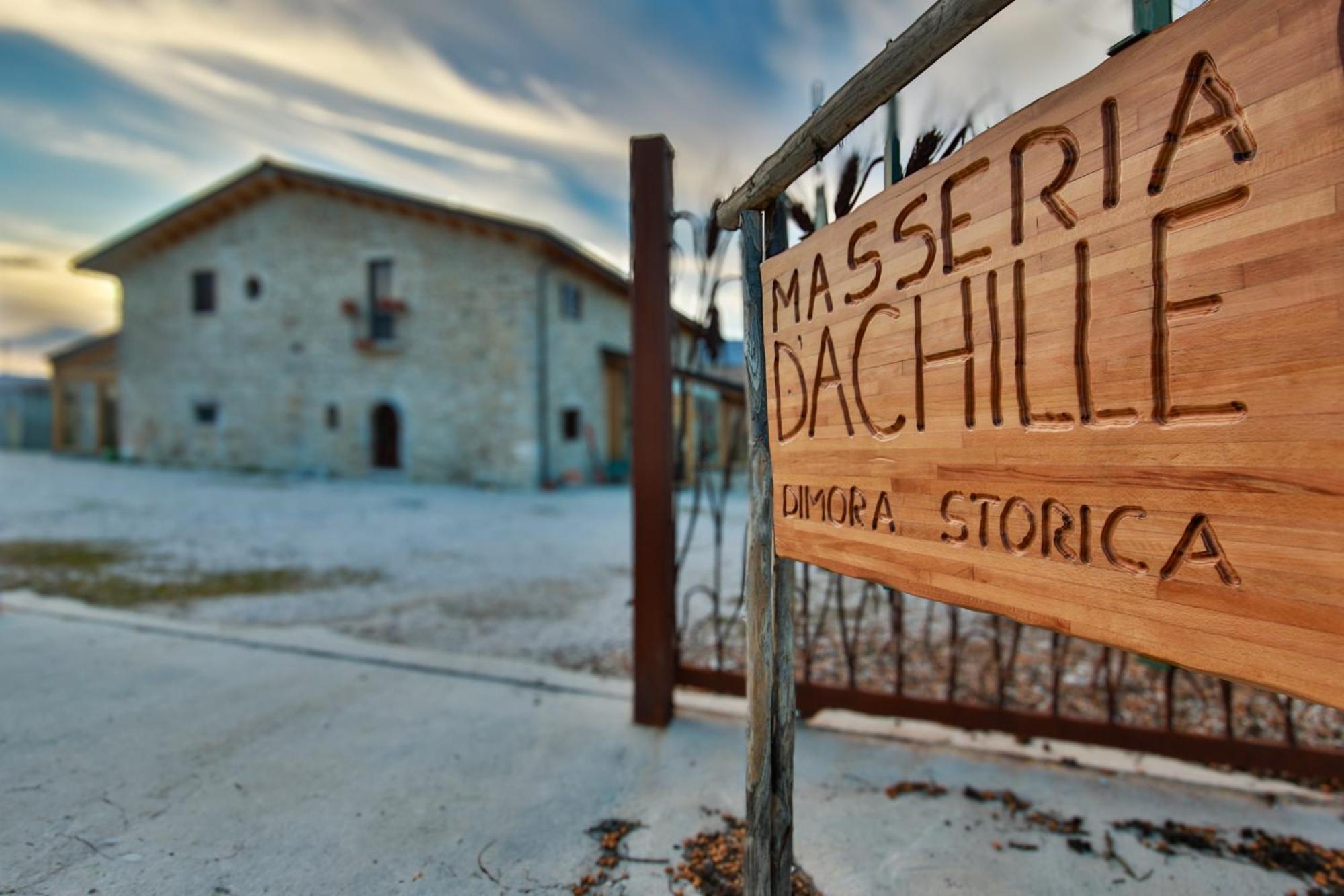 Masseria D'Achille Castel Di Sangro Dış mekan fotoğraf